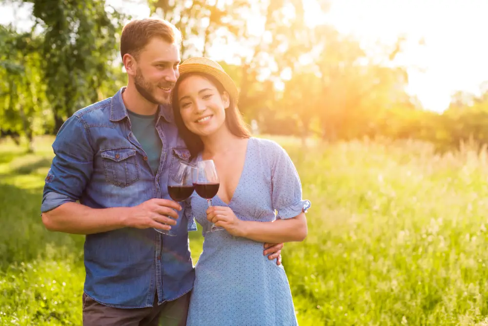 Couple wine tasting tours in Napa Valley